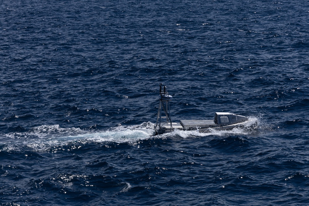 A Global Autonomous Reconnaissance Craft (GARC) is Deployed during UNITAS 2025
