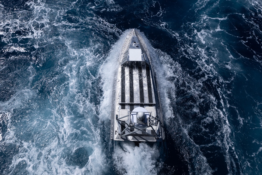 A Global Autonomous Reconnaissance Craft (GARC) is Deployed during UNITAS 2025