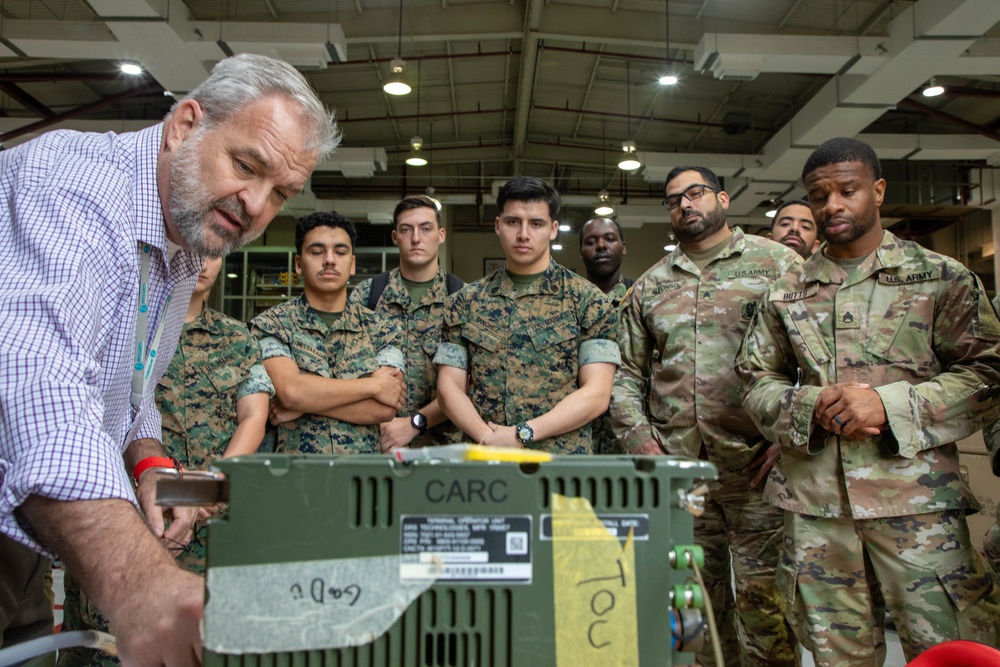 1st Signal Brigade hosts an Advanced Extremely High Frequency planner course for service members from the U.S. Army, Navy, Marine, and Airforce