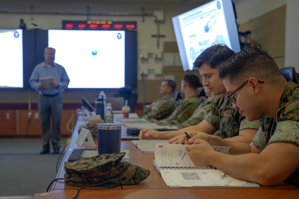 1st Signal Brigade hosts an Advanced Extremely High Frequency planner course for service members from the U.S. Army, Navy, Marine, and Airforce