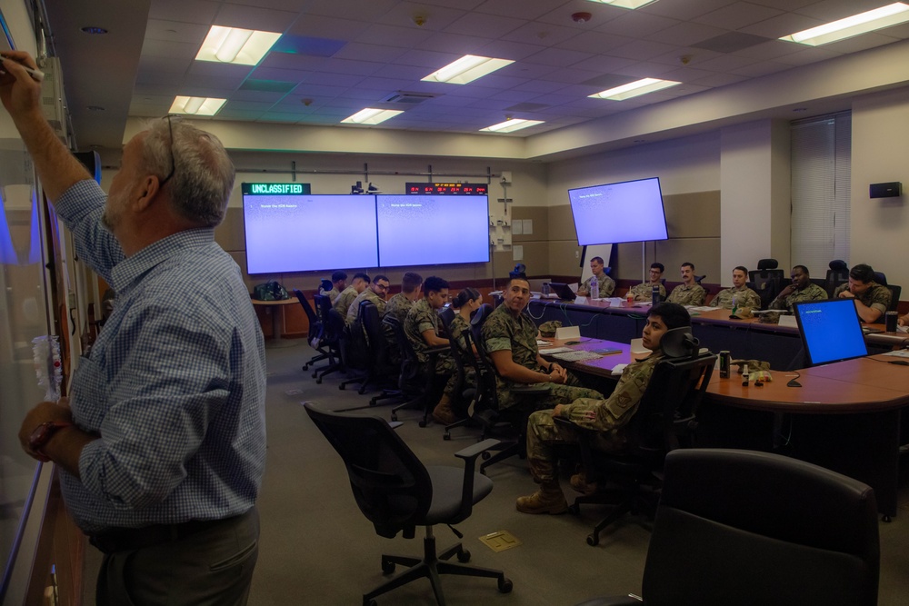 1st Signal Brigade hosts an Advanced Extremely High Frequency planner course for service members from the U.S. Army, Navy, Marine, and Airforce
