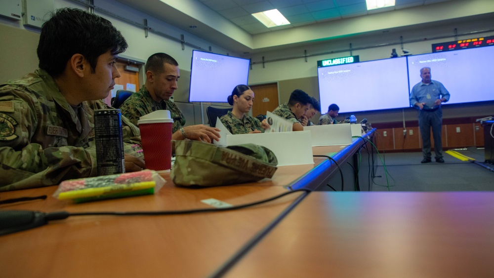 1st Signal Brigade hosts an Advanced Extremely High Frequency planner course for service members from the U.S. Army, Navy, Marine, and Airforce