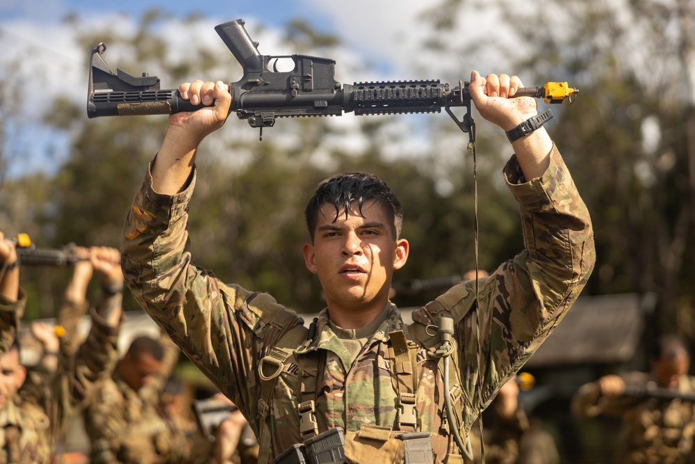Indo-Pacific servicemembers conduct Pre-Ranger course (SURT) in Hawaii