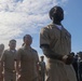 Sailors aboard the USS John Finn hold a chief petty officer pinning ceremony in the South China Sea