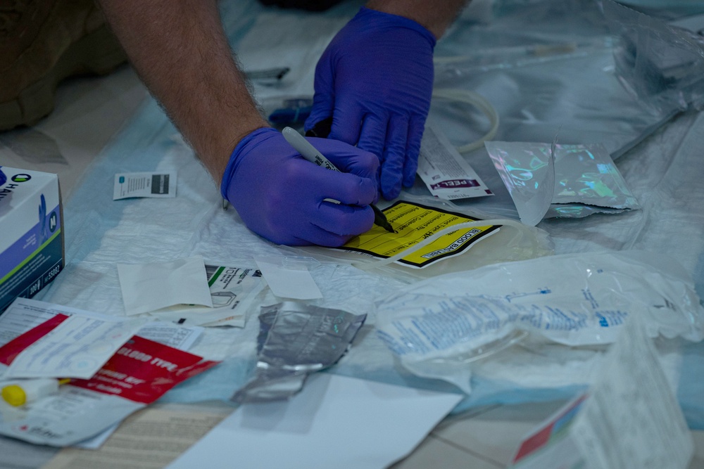 U.S. Air Force, Army NG med team conducts demos during Cope West 25