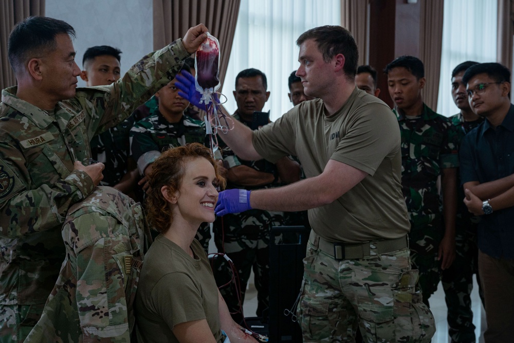 U.S. Air Force, Army NG med team conducts demos during Cope West 25