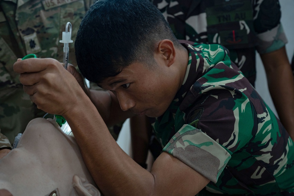 U.S. Air Force, Army NG med team conducts demos during Cope West 25