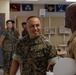 Sgt. Maj. Catching visits Okkodo Highschool