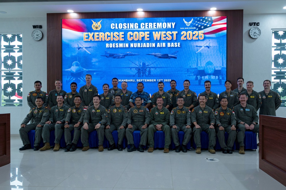 U.S. and Indonesian Air Forces execute Exercise Cope West 25