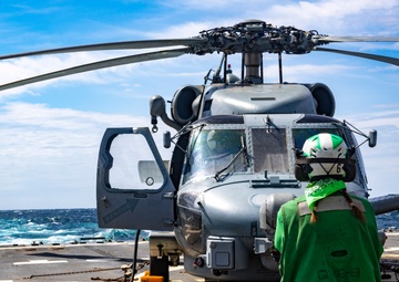 Routine Flight Quarters aboard USS Dewey (DDG 105)