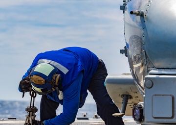 Routine Flight Quarters aboard USS Dewey (DDG 105)