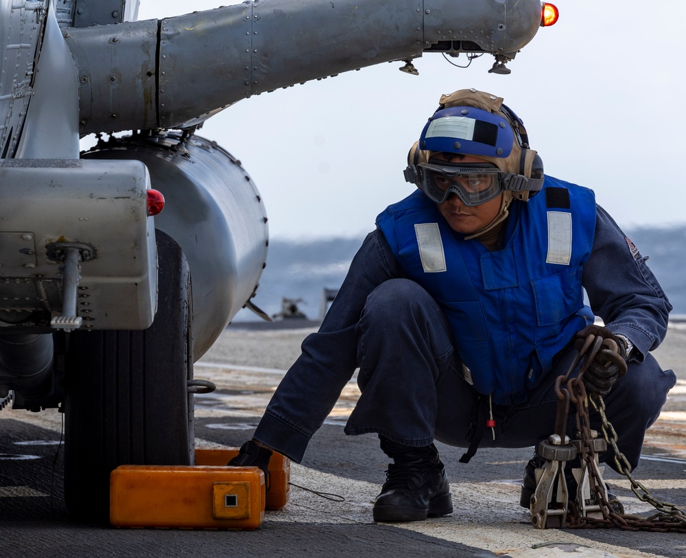 Routine Flight Quarters aboard USS Dewey (DDG 105)