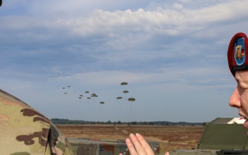 5th Quartermaster Commander Engages Brigade Leadership Amid Falcon Leap Operations
