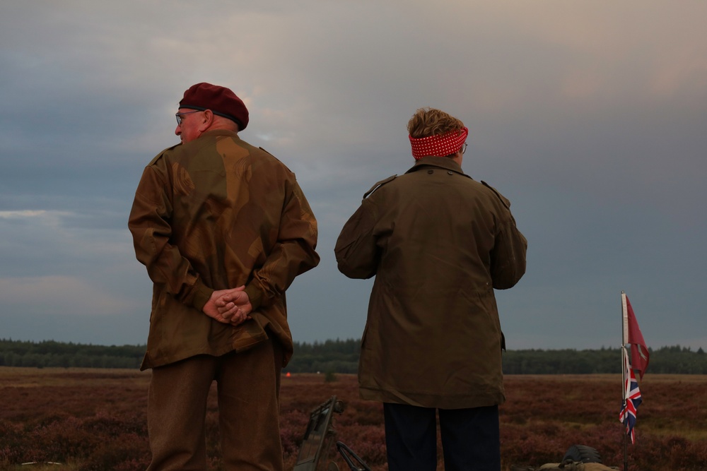 Falcon Leap Ceremony Blends Historical Tribute with Modern Airborne Operations