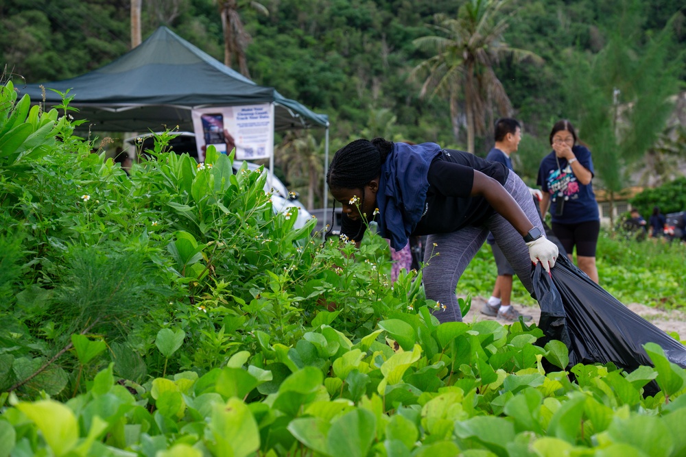 Camp Blaz participates in the Guam International Coastal Clean Up