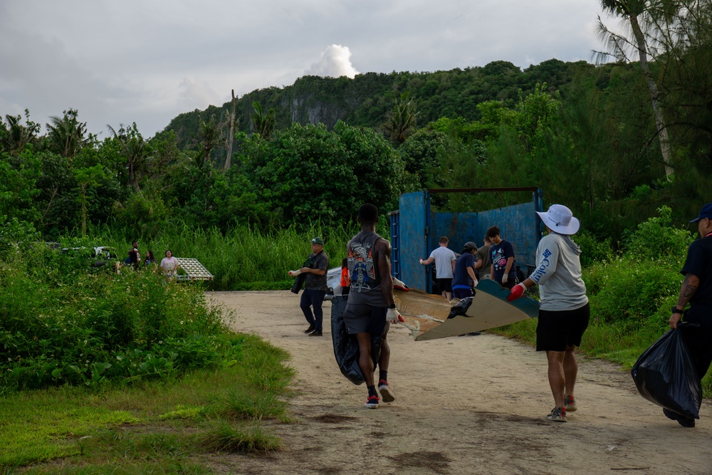 Camp Blaz participates in the Guam International Coastal Clean Up