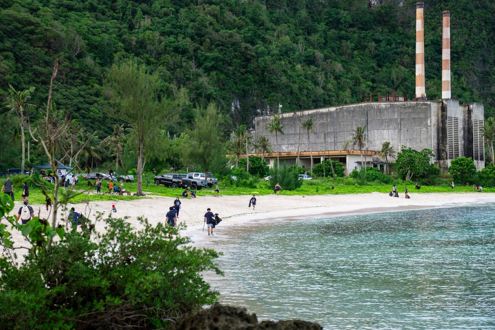 Camp Blaz participates in the Guam International Coastal Clean Up