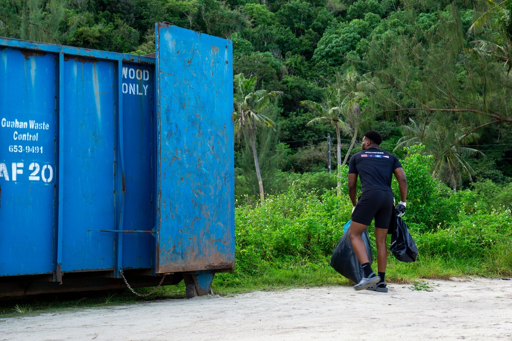 Camp Blaz participates in the Guam International Coastal Clean Up