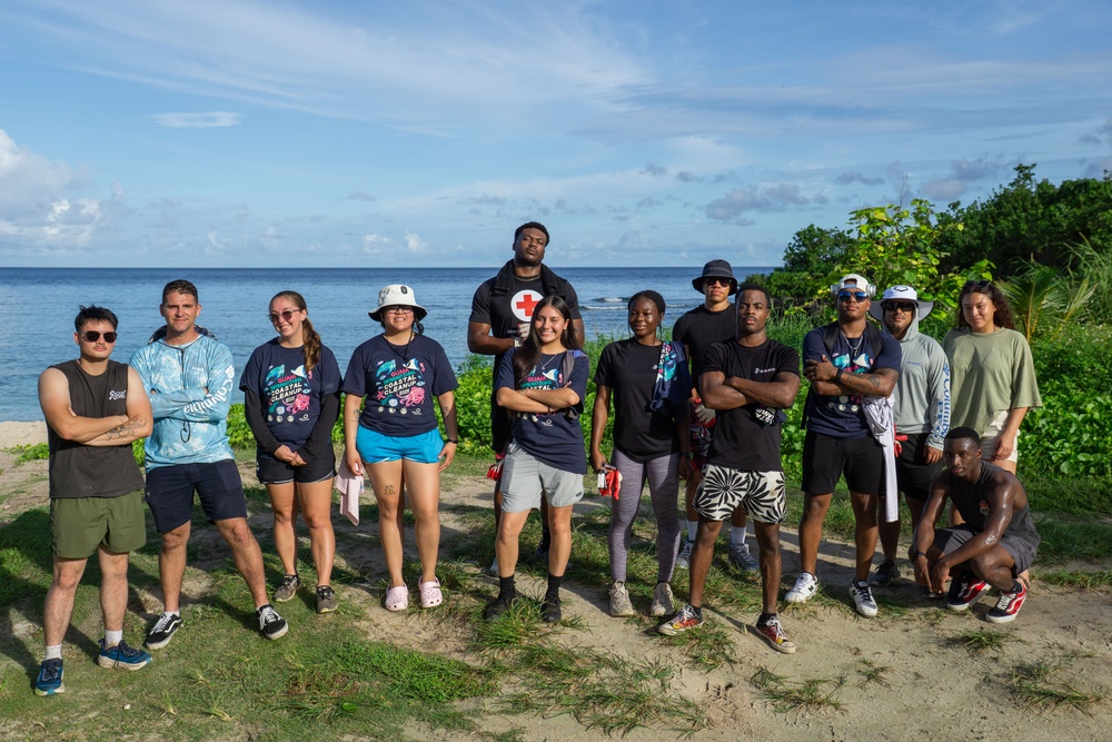 Camp Blaz participates in the Guam International Coastal Clean Up