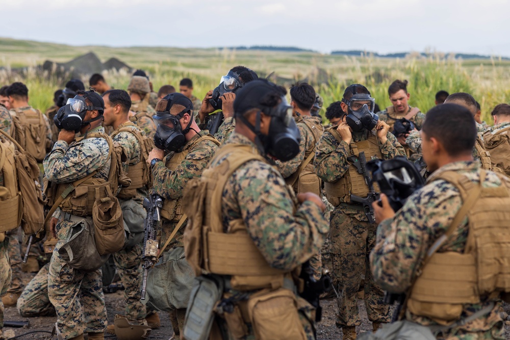 U.S. Marines Conduct CBRN Training, Night Live Fire During ARTP 25.2