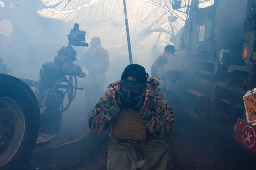 U.S. Marines Conduct CBRN Training, Night Live Fire During ARTP 25.2
