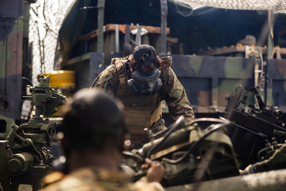 U.S. Marines Conduct CBRN Training, Night Live Fire During ARTP 25.2