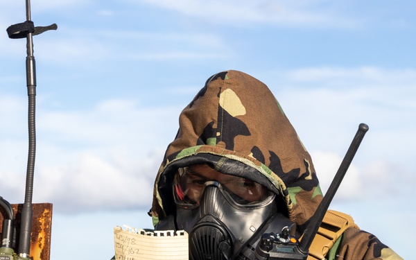 1st MAW Marines respond to simulated base attack