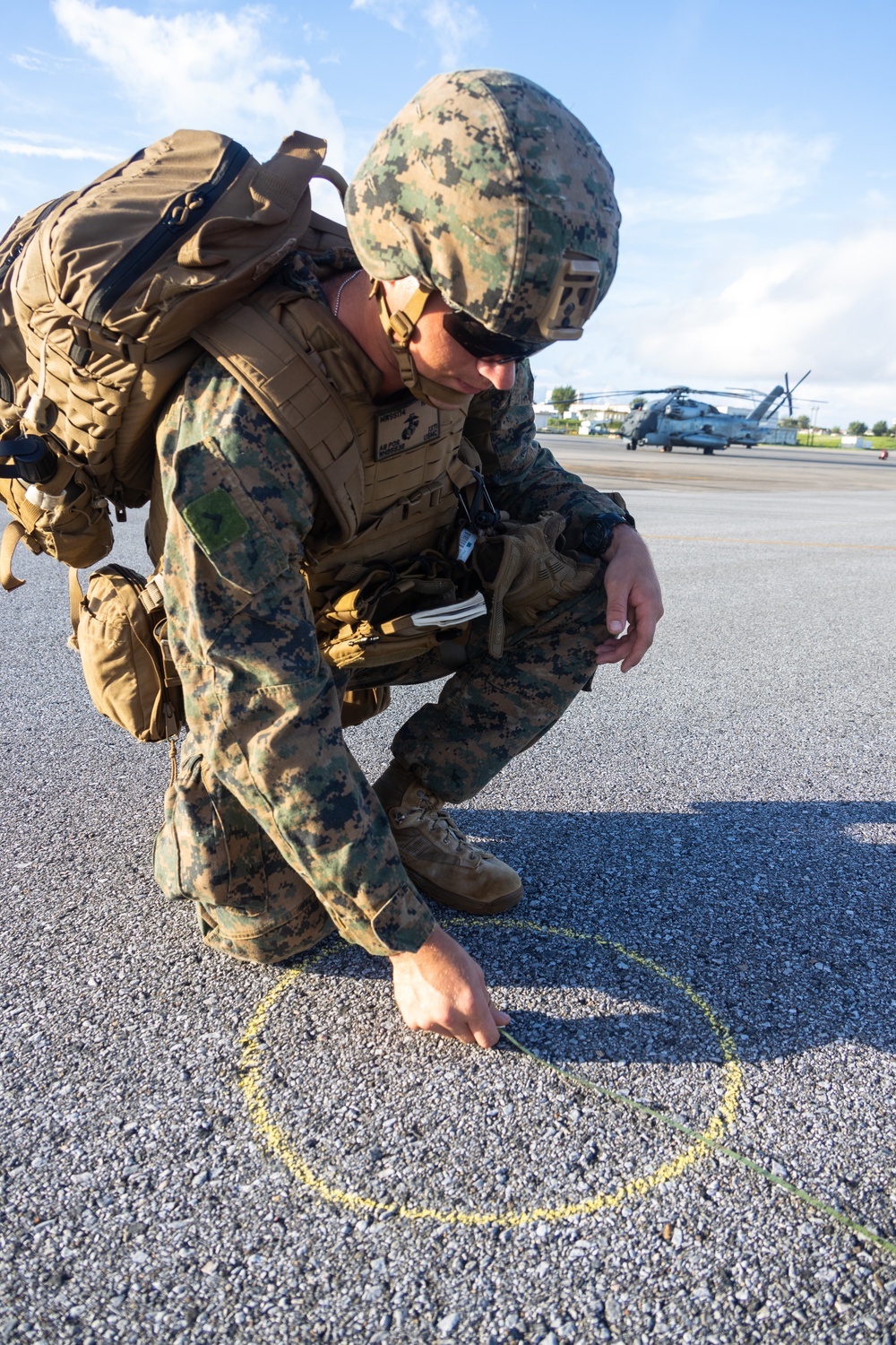 1st MAW Marines respond to simulated base attack