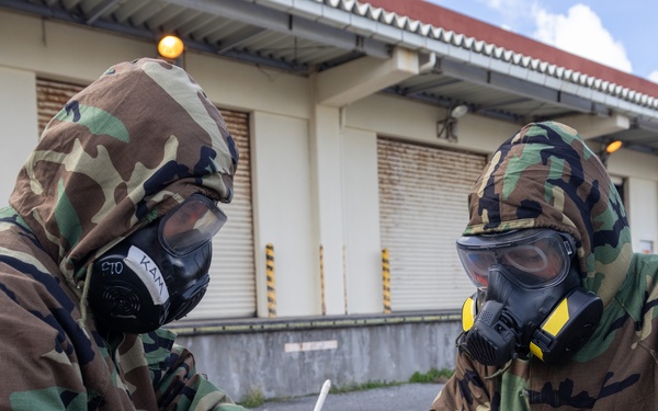 1st MAW Marines respond to simulated base attack