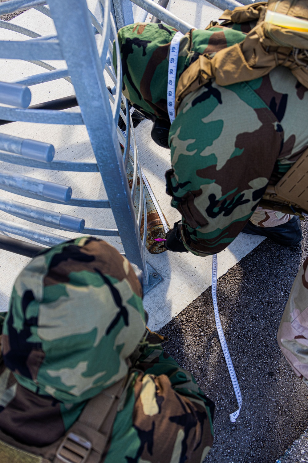 1st MAW Marines respond to simulated base attack