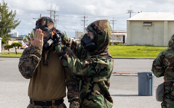 1st MAW Marines respond to simulated base attack