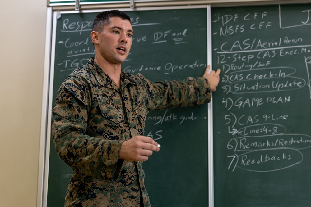U.S. Marines Conduct Joint Fires Observer Class During Orient Shield 25