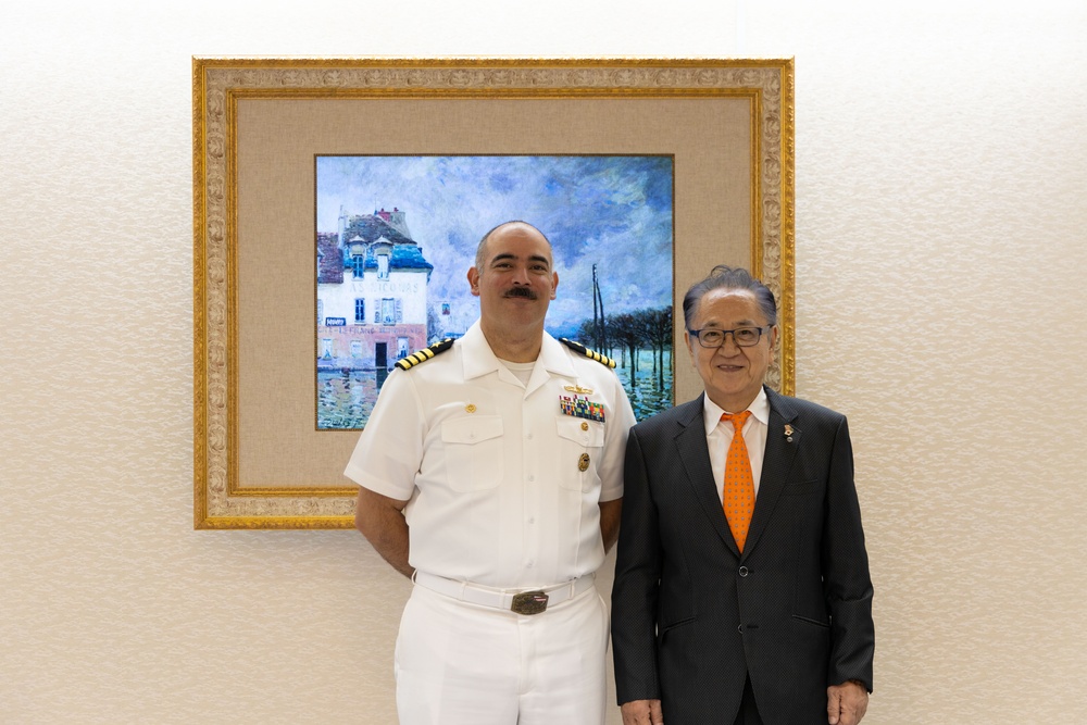 City of Yokosuka Mayor Invites CFAY for Office Call