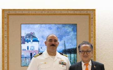 City of Yokosuka Mayor Invites CFAY for Office Call