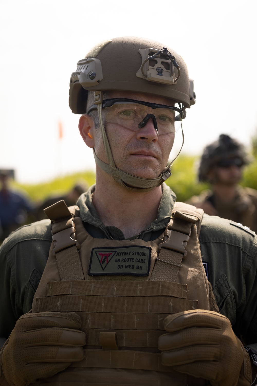 RD25| U.S. Marines and Sailors with 12th LLB Participate in a Medical Evacuation Drill