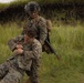 RD25| U.S. Marines and Sailors with 12th LLB Participate in a Medical Evacuation Drill