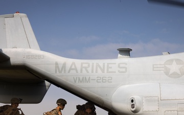 RD25| U.S. Marines and Sailors with 12th LLB Participate in a Medical Evacuation Drill