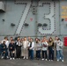 George Washington Hosts Tour for Hadano Rotary Club