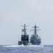 USS Mitscher (DDG 57) conducts passing exercise (PASSEX) with Lebanese Navy