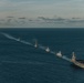 Neptune Strike 25-3 Ships Sail in Formation