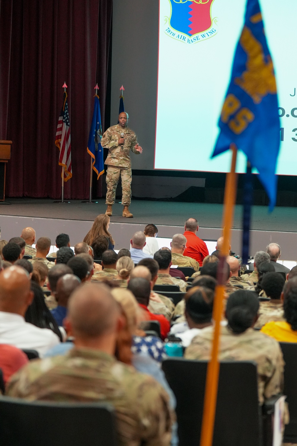 78th ABW commander shares people-first mentality at first all call