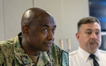 Rear Adm. Barnett Visits Portsmouth Naval Shipyard