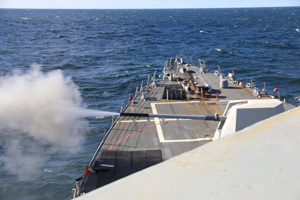 Neptune Strike 25-3 Live-Fire Gunnery Training