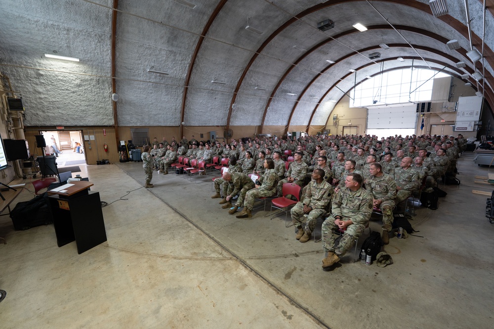 Deputy Adjutant General Honors Army Recruiters During Visit to Hanover
