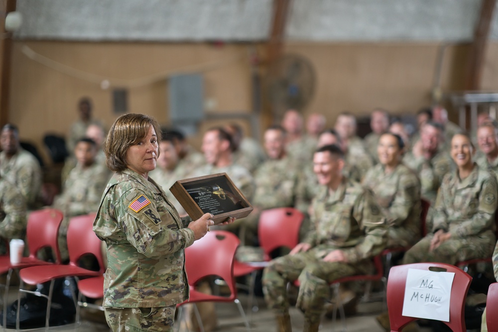 Deputy Adjutant General Honors Army Recruiters During Visit to Hanover