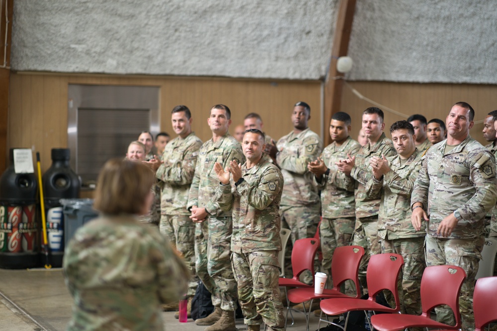 Deputy Adjutant General Honors Army Recruiters During Visit to Hanover
