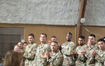 Deputy Adjutant General Honors Army Recruiters During Visit to Hanover
