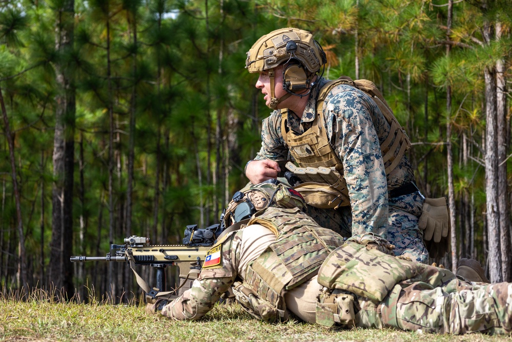 UNITAS 2025: Marksmanship Range with Multinational Forces