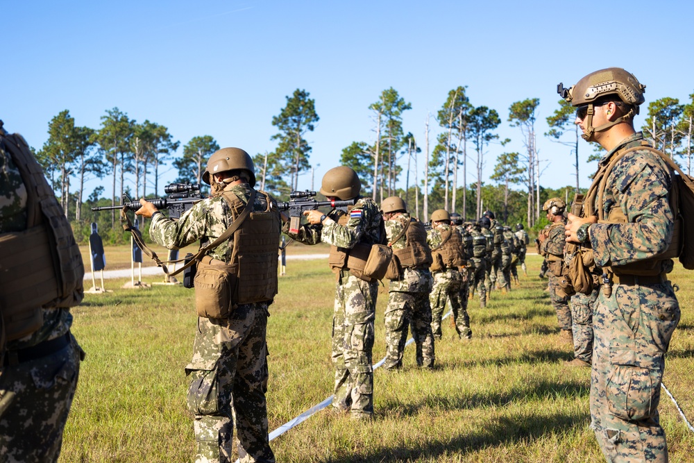 UNITAS 2025: Marksmanship Range with Multinational Forces