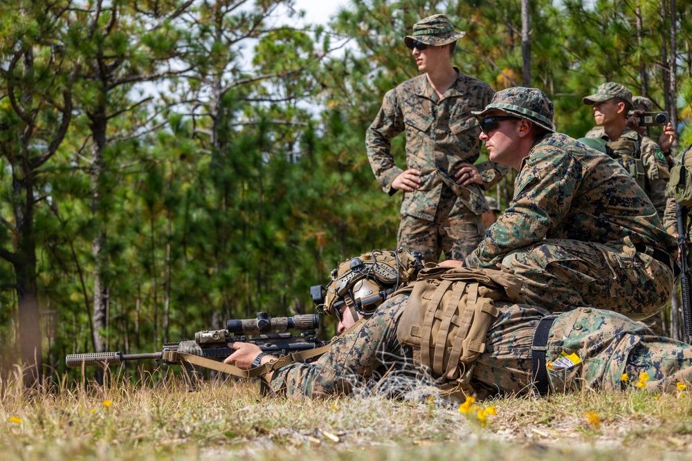 UNITAS 2025: Marksmanship Range with Multinational Forces